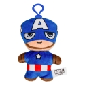 Marvel - Porte-clés peluche Capitan America 10 cm