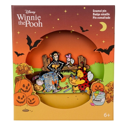 Disney - Pin's émaillé Winnie l'Ourson Trick R Treat Moving Limited Edition 8 cm by Loungefly