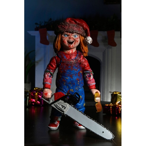 Chucky Jeu d'enfant - Figurine Ultimate Chucky (Holiday Edition) 18 cm