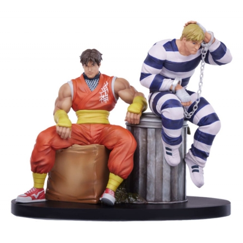 Street Fighter - Statuette 1/10 Cody & Guy 18 cm