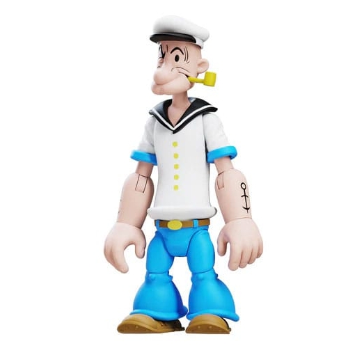 Popeye - Figurine Popeye 1er Apparence T-Shirt blanc