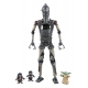 Star Wars : The Mandalorian Black Series - Pack 2 figurines IG-12 & Grogu 15 cm