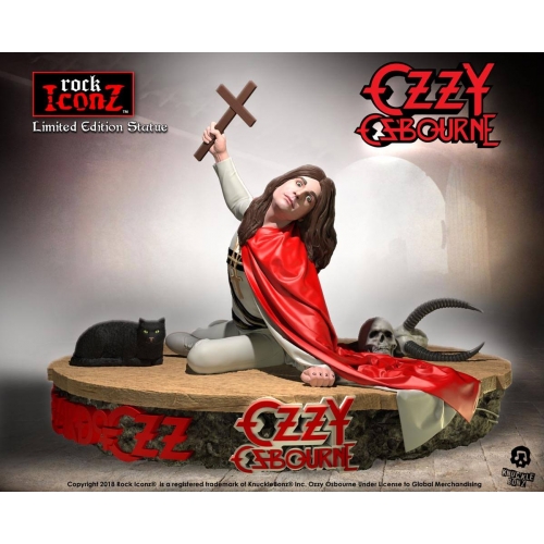 Ozzy Osbourne Statuette Rock Iconz 1 9 Ozzy Osbourne Ii 16 X 23 Cm Figurine Discount