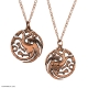 Game of Thrones - Décoration sapin avec collier Targaryen