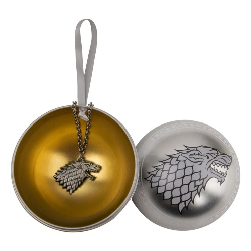 Game of Thrones - Décoration sapin avec collier Stark