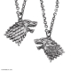 Game of Thrones - Décoration sapin avec collier Stark