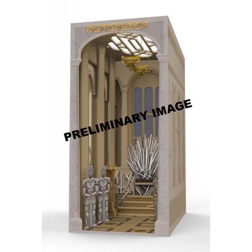 House of the Dragon - Maquette Book Nook Tiny Adventures Iron Throne 23 cm