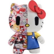 Hello Kitty - Peluche DZNR Hello Kitty 50ème Anniversaire Edition 18 cm