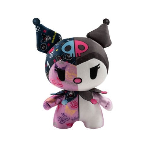 Sanrio - Peluche DZNR Kuromi Graffiti Edition 18 cm