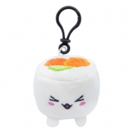 Fun Food - Peluche & porte-clés Plushi Uramaki Sushi with Saumon 7 cm