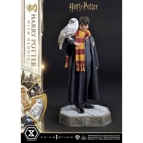 Harry Potter - Statuette Prime Collectibles 1/6 Harry Potter avec Hedwig 28 cm