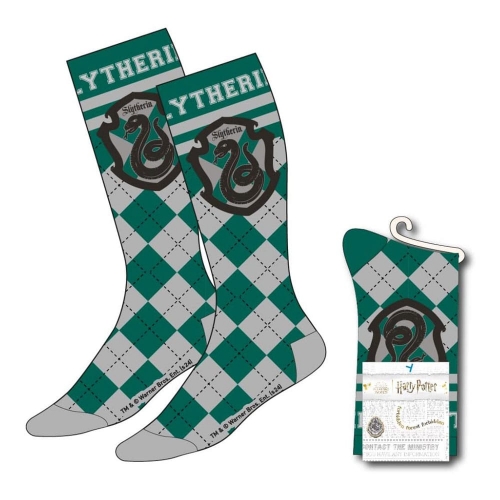 Harry Potter - Paire de chaussettes Serpentard 38-45