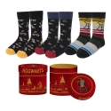 Harry Potter - Pack 3 paires de chaussettes Poudlard 38-45