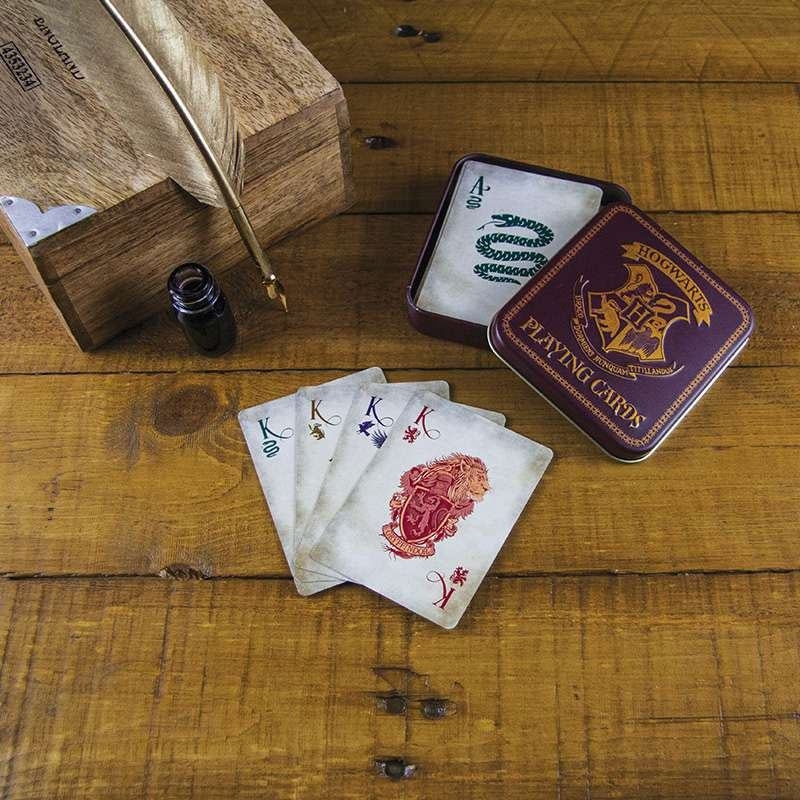 Harry Potter - Jeu de cartes à jouer Poudlard - Figurine-Discount