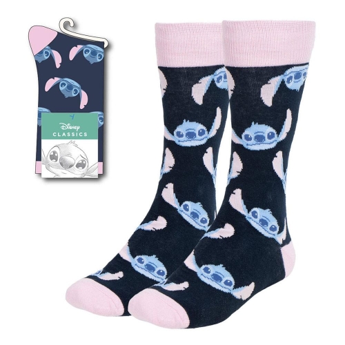 Lilo & Stitch - Paire de chaussettes Stitch's Face Rosa 36-43