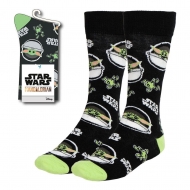 Star Wars : The Mandalorian - Paire de chaussettes Grogu 38-45