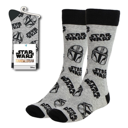 Star Wars : The Mandalorian - Paire de chaussettes Mandalorian 38-45