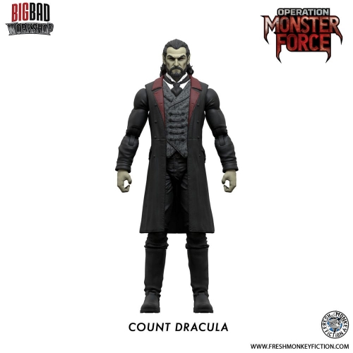 Operation: Monster Force - Figurine 1/12 Count Dracula 15 cm