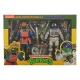 Les Tortues Ninja (Cartoon) - Pack 2 figurines Space Adventure & Samurai Turtles 18 cm