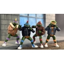 Les Tortues Ninja (Cartoon) - Pack de 4 Figurines Punk Turtles 18 cm