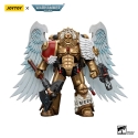 Warhammer 40k - Figurine 1/18 Blood Angels Sanguinary Guard avec Encarmine Axe et Inferno Pistol 12 cm