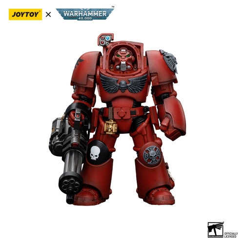 Warhammer The Horus Heresy - Figurine 1/18 Blood Angels Terminator Squad Terminator avec Assault Cannon 14 cm