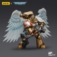 Warhammer 40k - Figurine 1/18 Blood Angels Sanguinary Guard avec Encarmine Axe 12 cm