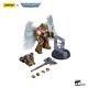 Warhammer 40k - Figurine 1/18 Blood Angels Sanguinary Guard avec Encarmine Axe 12 cm