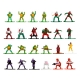 Les Tortues Ninja - Calendrier de l'avent figurines Diecast Nano Metalfigs Holiday 2024