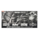 Universal Monsters X Teenage Mutant Ninja Turtles - Pack 4 figurines Turtles Black & White 18 cm