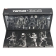 Universal Monsters X Teenage Mutant Ninja Turtles - Pack 4 figurines Turtles Black & White 18 cm