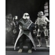 Universal Monsters X Teenage Mutant Ninja Turtles - Pack 4 figurines Turtles Black & White 18 cm