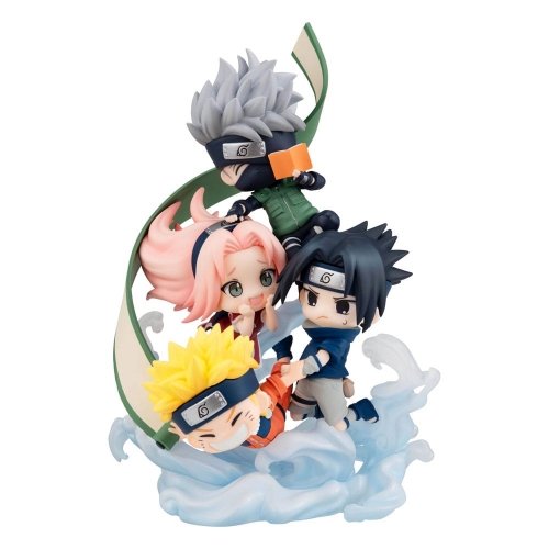 Naruto Shippuden - Statuette FigUnity Gather here, Team 7 13 cm