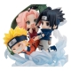 Naruto Shippuden - Statuette FigUnity Gather here, Team 7 13 cm