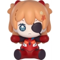 Neon Genesis : Rebuild of Evangelion - Figurine Chibi Huggy Good Smile Asuka Shikinami Langley: Eye Patch Ver. 7 cm