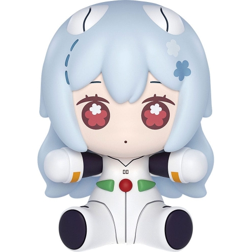 Neon Genesis : Rebuild of Evangelion - Figurine Chibi Huggy Good Smile Rei Ayanami: Long Hair Ver. 7 cm