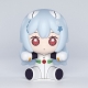 Neon Genesis : Rebuild of Evangelion - Figurine Chibi Huggy Good Smile Rei Ayanami: Long Hair Ver. 7 cm