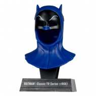 Batman 1966 - Mini réplique 1/3 masque de Batman 17 cm