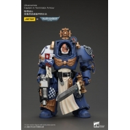 Warhammer 40k - Figurine 1/18 Ultramarines Captain In Terminator Armour 14 cm