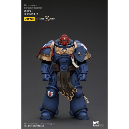 Warhammer 40k - Figurine 1/18 Uitramarines Sergeant Gadriel 13 cm