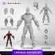 Legendari - Figurine 1/10 Crimson Enforcer 18 cm