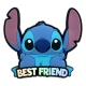 Lilo & Stitch - Aimant Soft Touch Best Friend