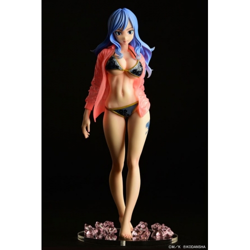 Fairy Tail - Statuette 1/6 Jubia Lokser Gravure_Stylesee-through wet shirt Black Bikini!! 25 cm