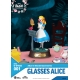 Alice au Pays des Merveilles - Statuette Mini Diorama Stage Glasses Alice 10 cm