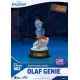 La Reine des neiges - Statuette Mini Diorama Stage Olaf Presents Olaf Genie 12 cm