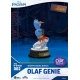 La Reine des neiges - Statuette Mini Diorama Stage Olaf Presents Olaf Genie 12 cm