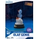 La Reine des neiges - Statuette Mini Diorama Stage Olaf Presents Olaf Genie 12 cm