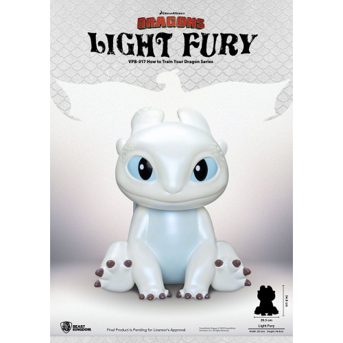 Dragons - Tirelire Funktional Figure Light Fury 35 cm