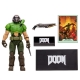 Doom Eternal - Figurine Doom Slayer Classic (Glow In The Dark Edition) Gold Label 18 cm