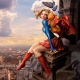 DC Comics - Statuette 1/10 Art Scale Super Girl Series 8 25 cm